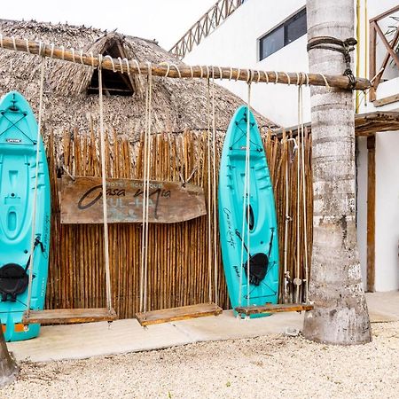 Mia Bacalar & Beach Club Access @ 7 Color Lagoon Exterior foto